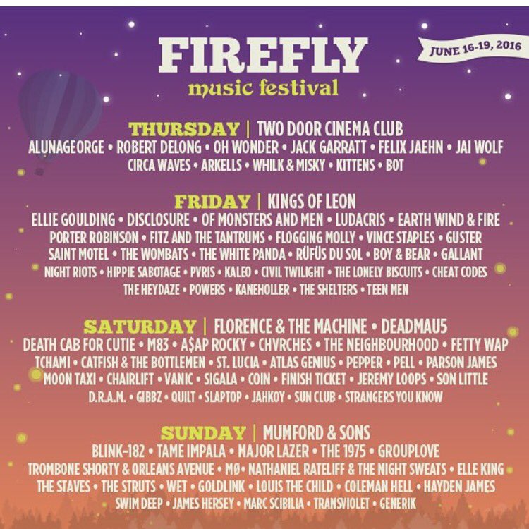 b4tez's tweet photo. Mumford &amp; Sons!!!! #Firefly2016 https://t.co/LBxx3kqom9