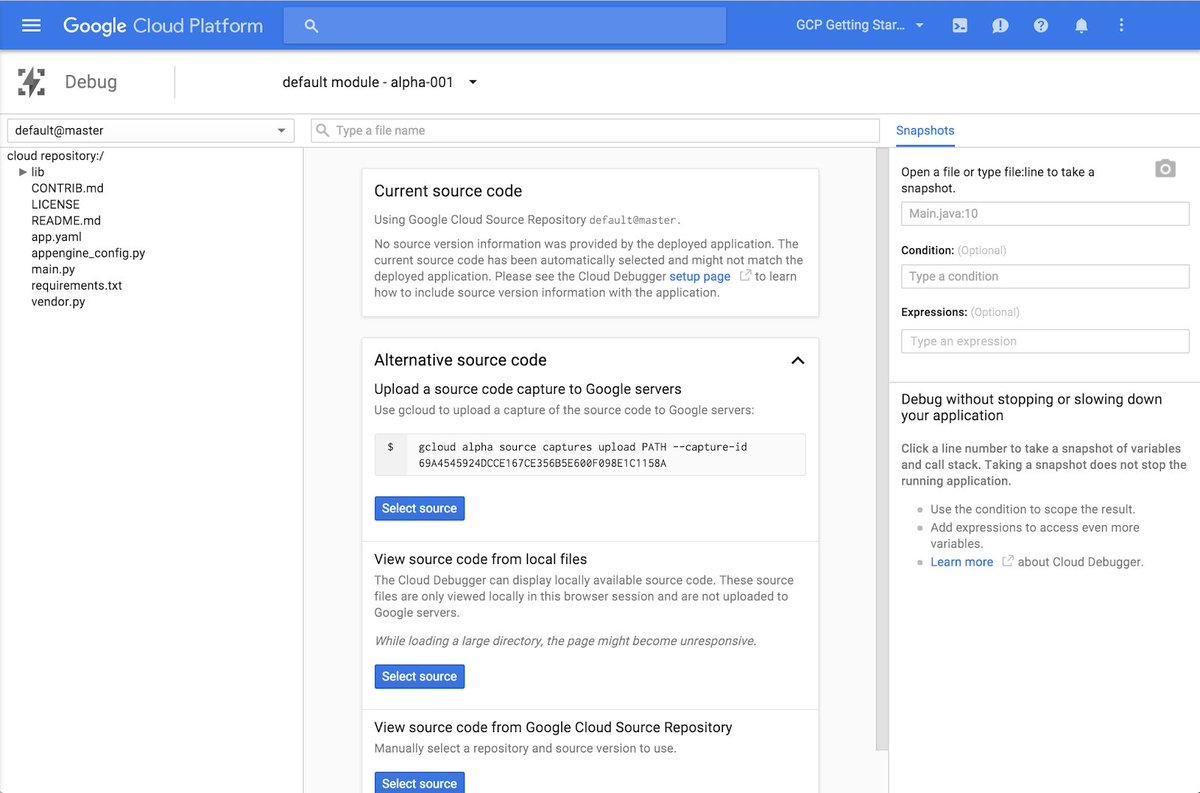 googlecloud_jp's tweet photo. #CloudDebugger の ウェブ UI が大幅に改善!サポート言語も増えて、Java 以外に、Python, Go, Node.js の言語のデバッグが行えます。https://t.co/Iiz3jfOUDE #gcpja https://t.co/4ekAndmqF3