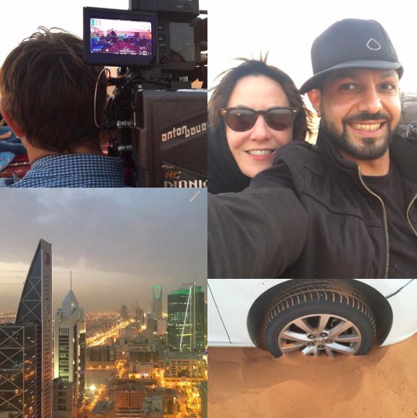 Scenes from our trip to Saudi Arabia-Amazing adventure thanks to a wonderful local crew &amp; hosts #T1D #thedropspotted