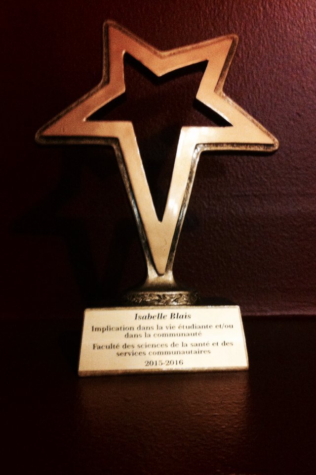 Tellement fière de moi-même! Soirée des mérites 2015-2016, UdeM #fierté