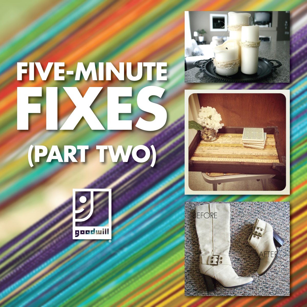 GoodwillIntl's tweet image. Paint + Repurpose + Re-style: Turn your thrift find into something special! bit.ly/1R5CE3l #ThriftyThursday