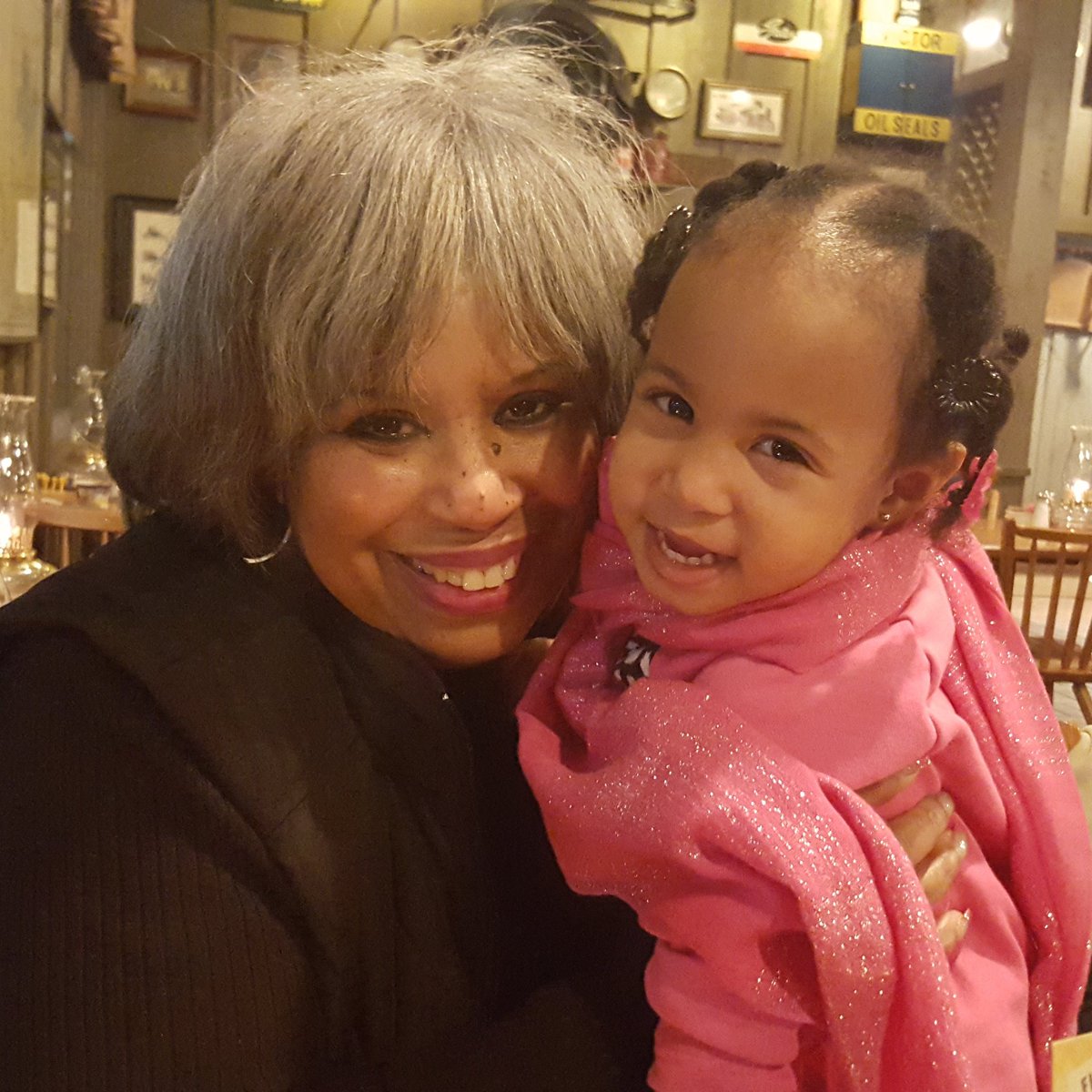 CoachBug24's tweet photo. #MamaBug and #Ashton! Spoiled rotten both of them :) my Mom and niece! https://t.co/LHDoS6Nuu4