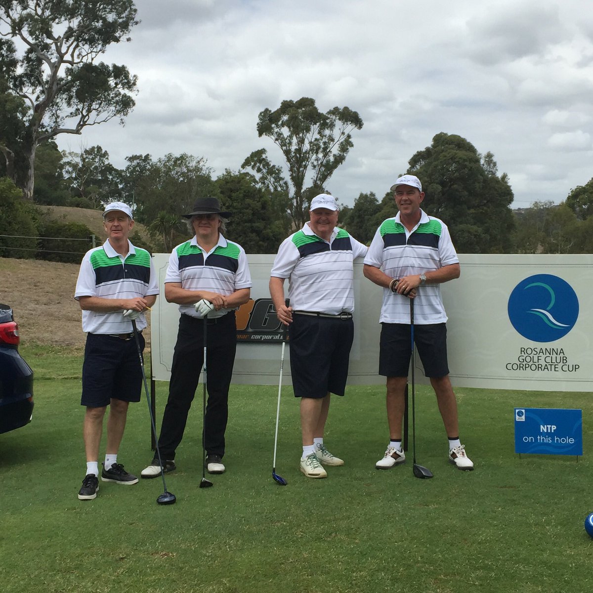 Rosanna Corporate cup  started great our team looking good
