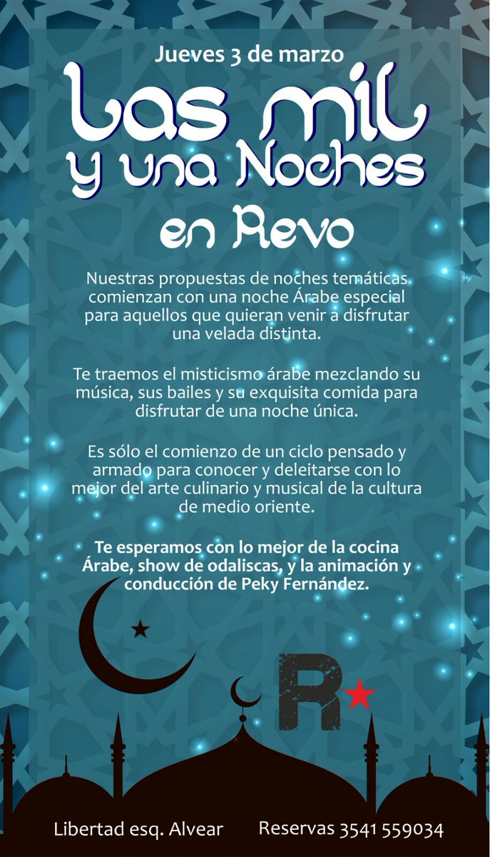 ElPipaIvan's tweet photo. #LasMilYUnaNocheEnRevo...
Vivi una noche diferente... #ComidasTipicas #Shows #AnimacionConduccion de @Pekyfernandez https://t.co/glDBzCGHxp