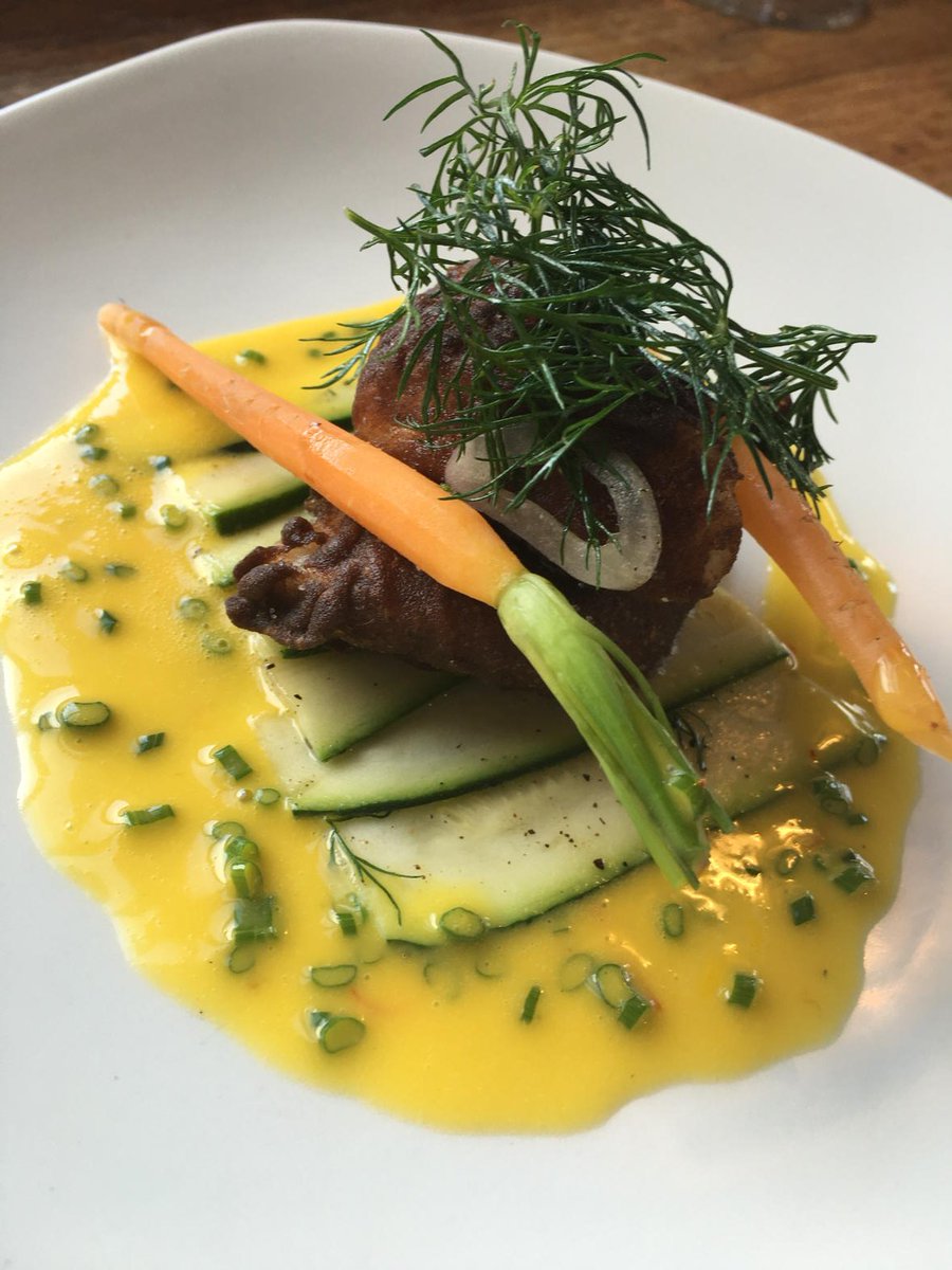 Just feed me tonight course no. 2 John dory w ivory teff saffron beuree Blanc sauce <a href="/carltonwineroom/">carlton wine room</a>