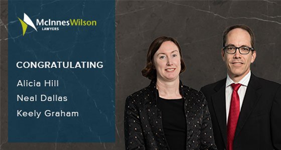 McInnesWilson's tweet image. Congratulations to MCW Principals placed on the @BestLawyers Australia  list 2017 bit.ly/1Qj8euD