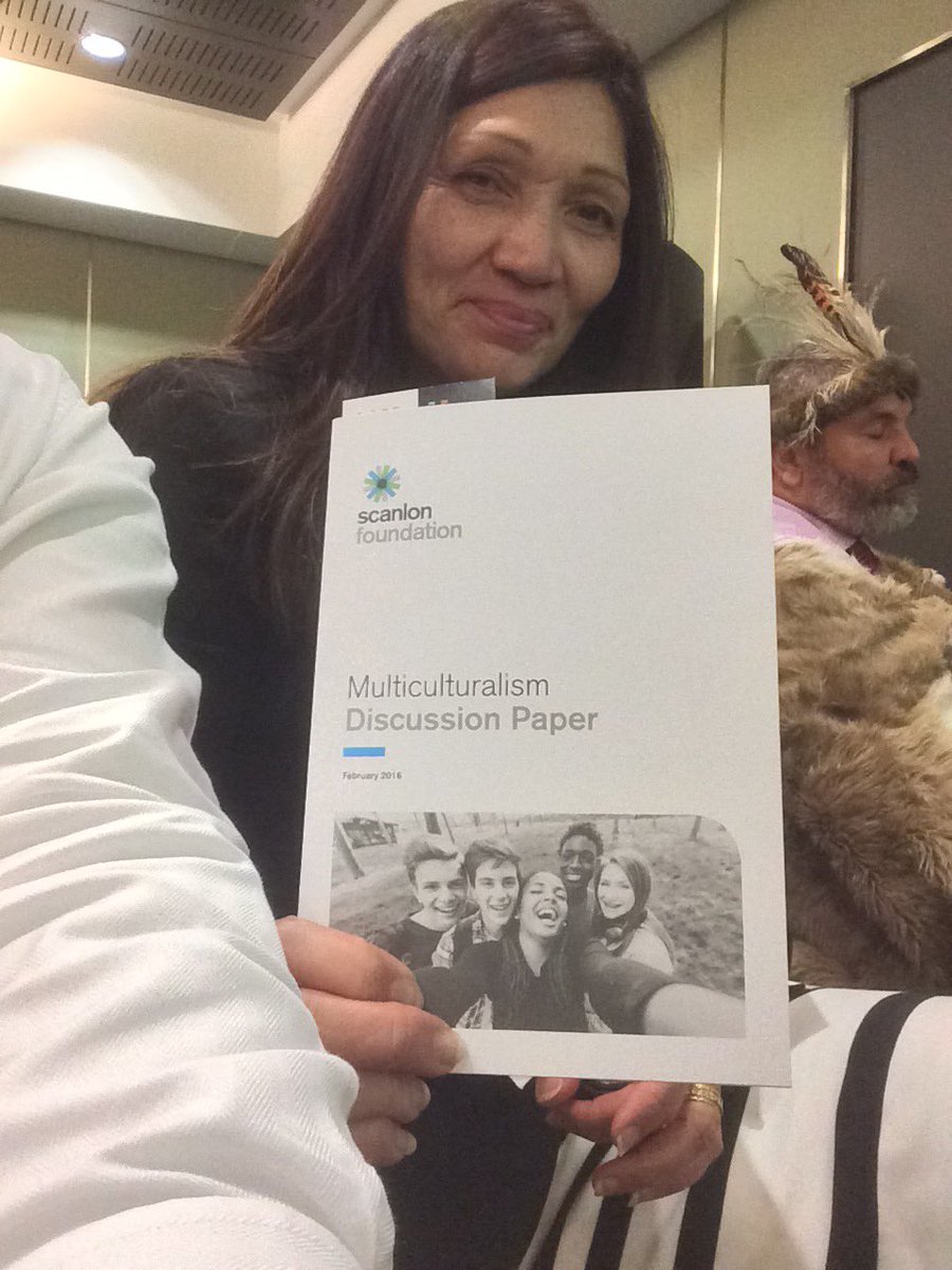 davidslama's tweet photo. @Scanlon_Fdn #discussAus  Launch of the very excellent Discussion Paper on Multiculturalism @MrsHaese https://t.co/SgBI4sb2uW
