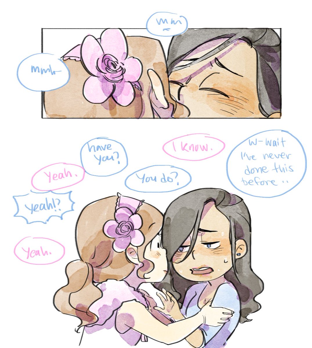 shouriii's tweet photo. todoko hitting on karako gives me life https://t.co/RLmBoRlMOu