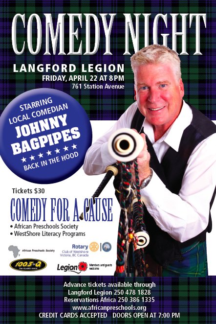 WestShoreRotary's tweet photo. Come out to our #ComedyNight. Tickets will sell out fast! Get them while you can. #yyj #yyjevents #yyjrotary #rotary https://t.co/1xrC1Eb3P0