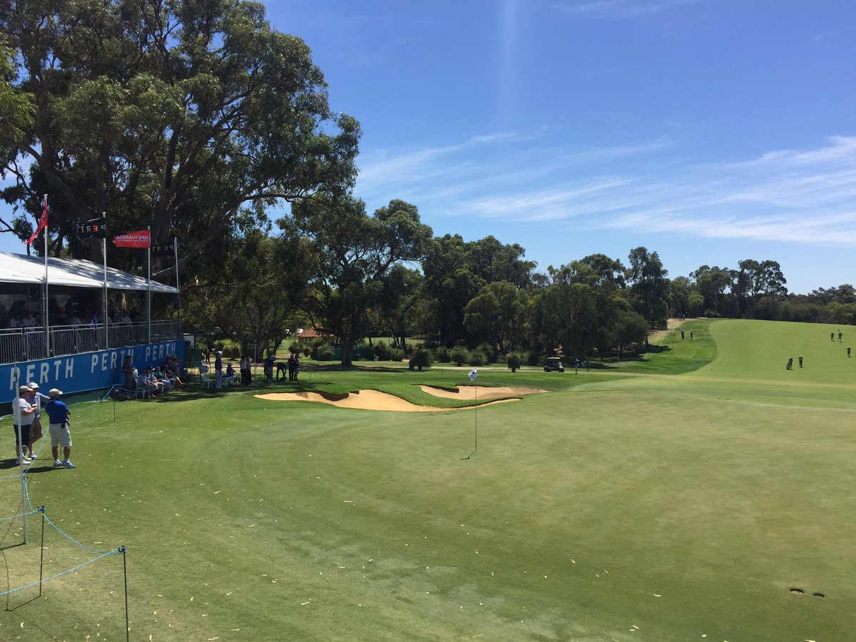 tweetperth's tweet image. Great day for golf at #PerthIntl ⛳️