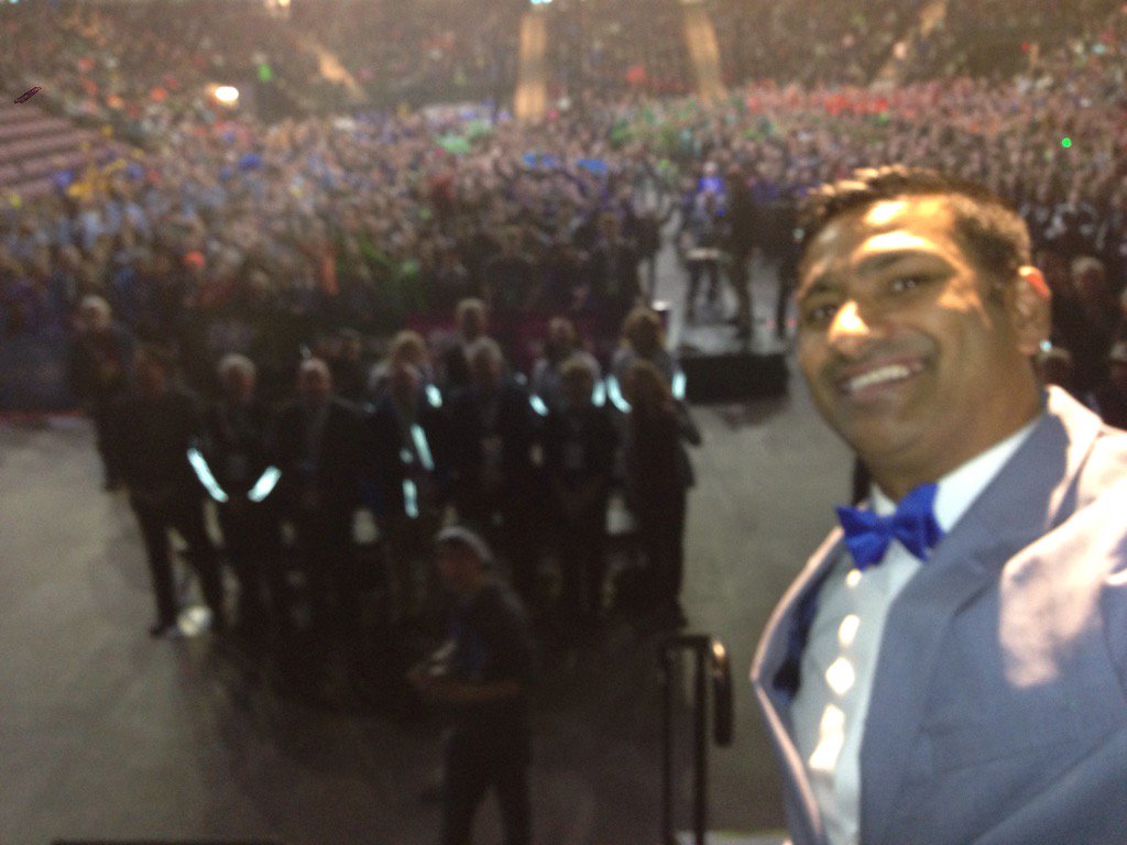 shanelpratap's tweet photo. @BCGames1 Selfie with the athletes @GlobalBC https://t.co/xPdn4ipP3F