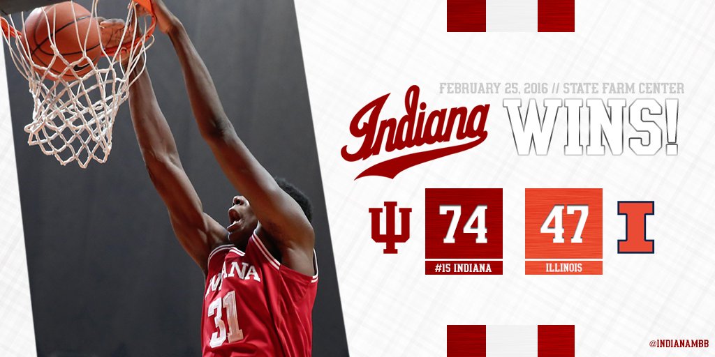 IndianaMBB's tweet image. 13-3 in the Big Ten.

🔴⚪️🔛🔝

 #iubb #GoIU