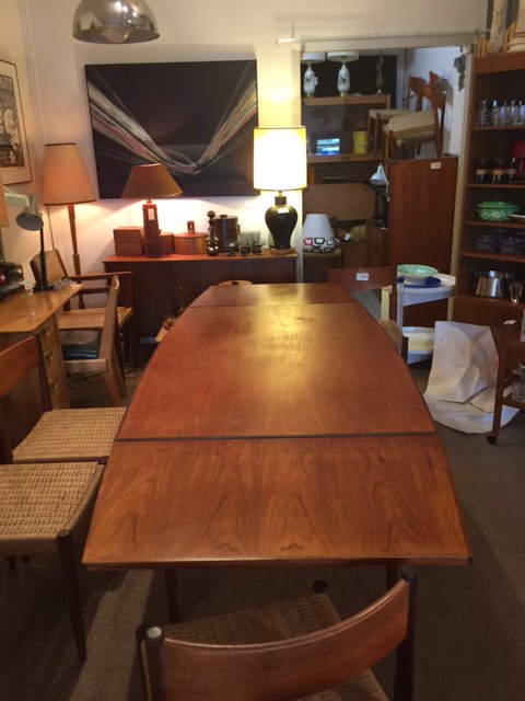 Attic Treasures On Twitter Teak Rosewood Dining Room With Two