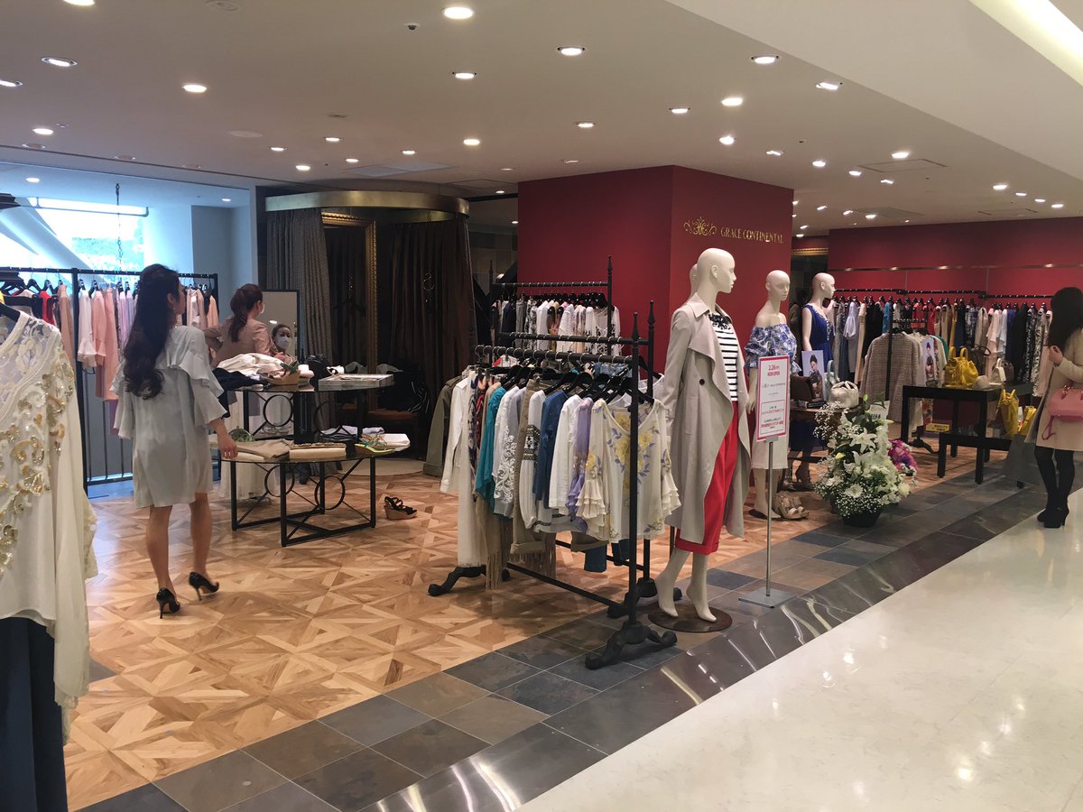 福岡parco 福岡パルコ Na Tviteru 本日 本館2f ローズバット グレースコンチネンタル ウォール ミミ ロジャー リニューアルオープン T Co N1s1jhk250