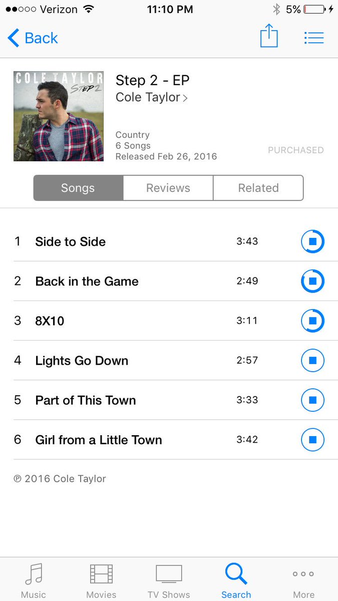 TiffanyOsman3's tweet image. &amp;amp; it ain't even midnight! It's HERE!!! #Step2 @coletaylorlive #downloadfaster