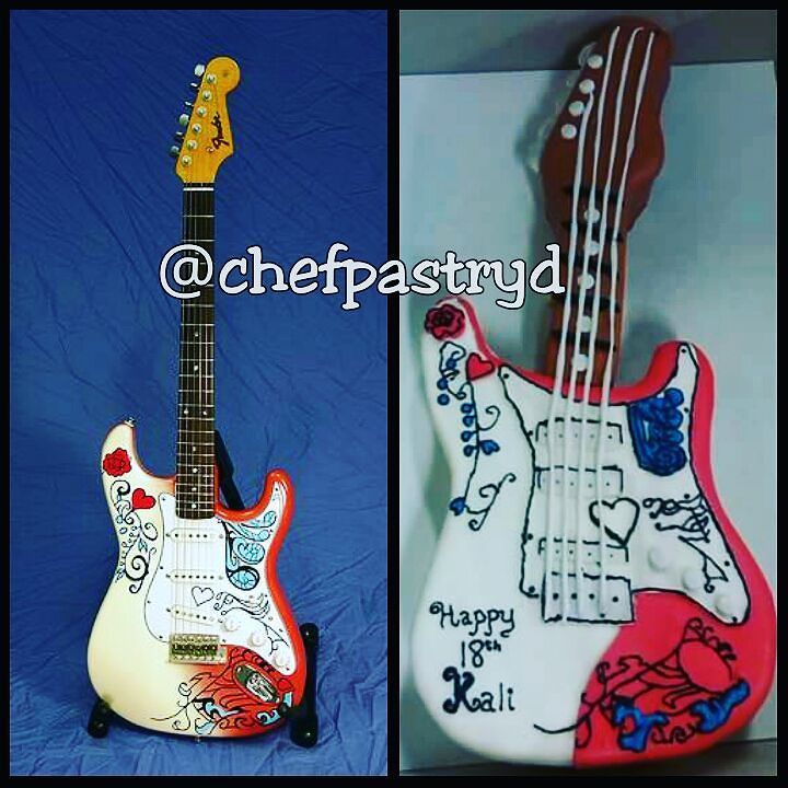 ChefPastryD's tweet image. It's Thursday right? Here's our #throwback of a Jimi Hendrix guitar replica. #chefpastryd … ift.tt/21vwe4X