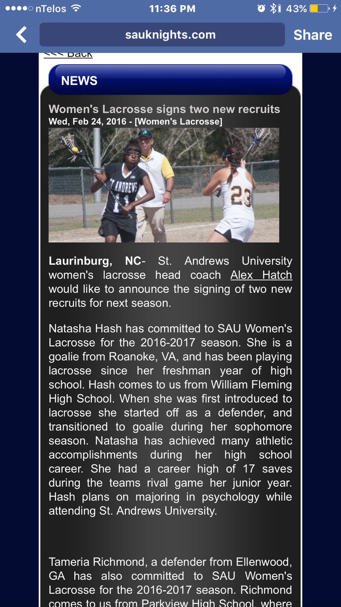 BxtchHash_tasha's tweet photo. 😭😭😭😭😭🙈🙈🙈 this brings tears to my eyes. It's becoming so real.🙌🏻🎓💯 #saulax #lacrosse #WLAX #collegelax #classof2016 https://t.co/D0Cqh25r8G