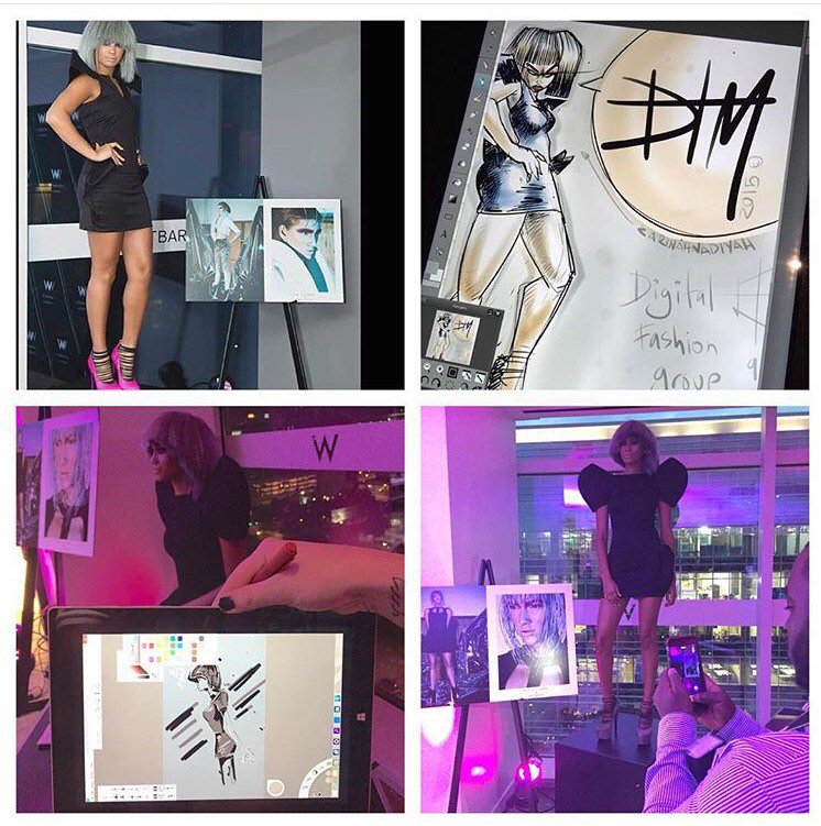 DigitalFashionG's tweet photo. #Tbt Recap of our #digiology Fashion Wave experience powered by @Microsoft at @watldowntown featuring @Fly_Citizen https://t.co/dd5viMxIr4