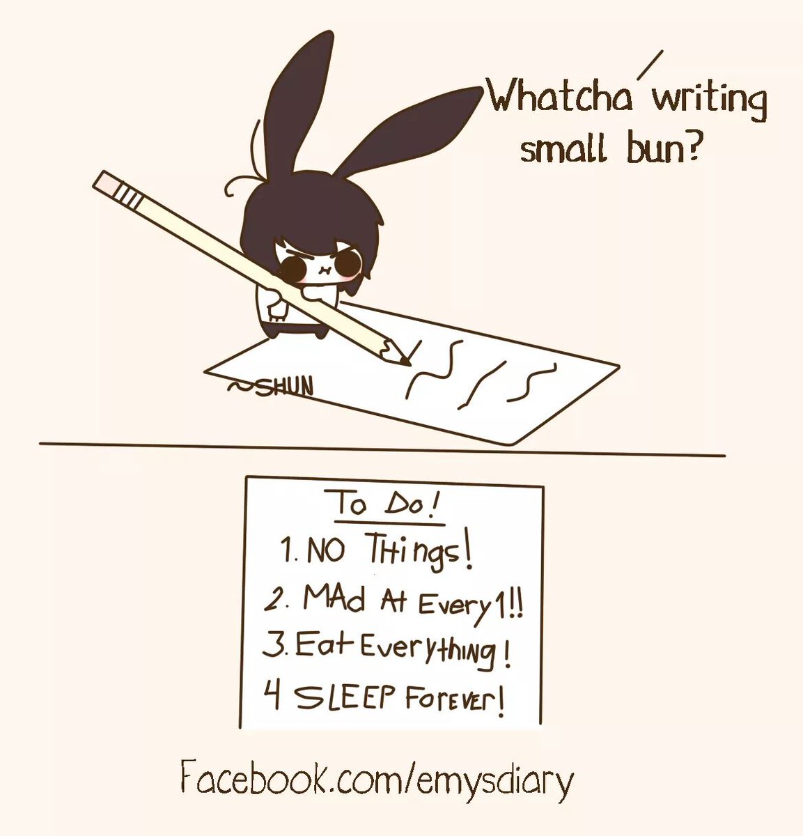 PamuraiOne's tweet photo. My new favorite thing on the Internet #smallbun https://t.co/LWoCHn2Bu4