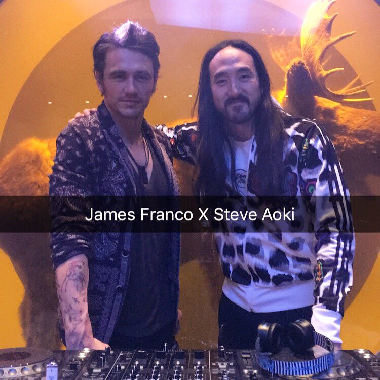 Never thought I'd be on set with one of my favorite actors. @jamesfrancotv #whyhim? 🎬🎬🎬 https://t.co/eTGXWYnm8l