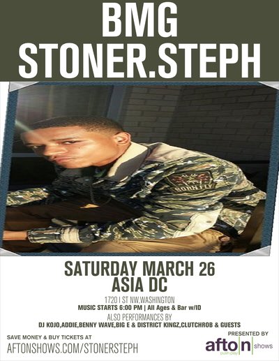 StonerStephBMG's tweet photo. @AceMoneyy_ #TheLegend @RonxChi @stoner_stephMBB Performing Live March 26th @cafeasiadc #asiadc #blvckmoneyygvng https://t.co/FwrjJN57Q1