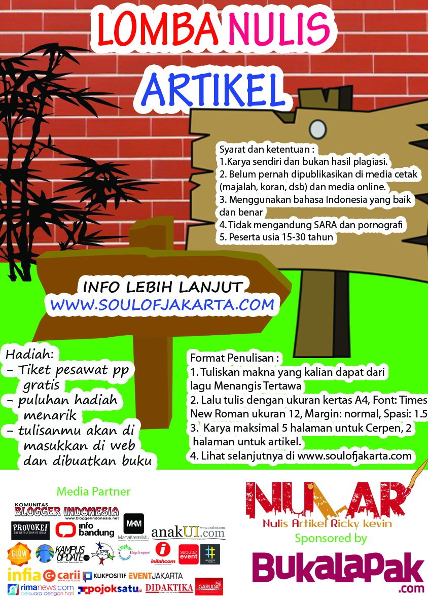 infobandung's tweet photo. Cek ini ya https://t.co/miTa2Y4wT6 yg belum tahu buat nulis apa di #NULAR! Kita tunggu sampai 30 Maret 2016! https://t.co/pyVCzNqFXg