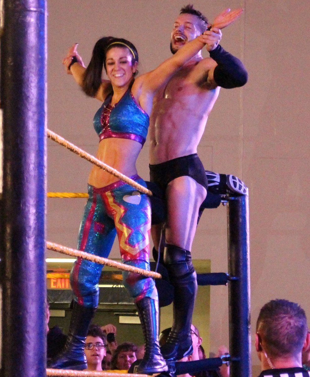 Caz808's tweet photo. The Jack &amp; Rose of NXT #FinleyBaylor @wwebalor @itsBayleyWWE #NXTOrlando https://t.co/84iCOEp2Hl