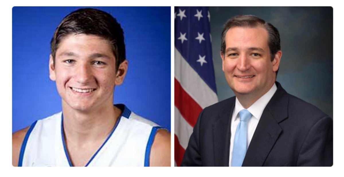 Jeff Morris Jr. on X: Has anyone else noticed how much Grayson Allen (Duke  point guard) looks like Ted Cruz? Freaking me out right now.   / X