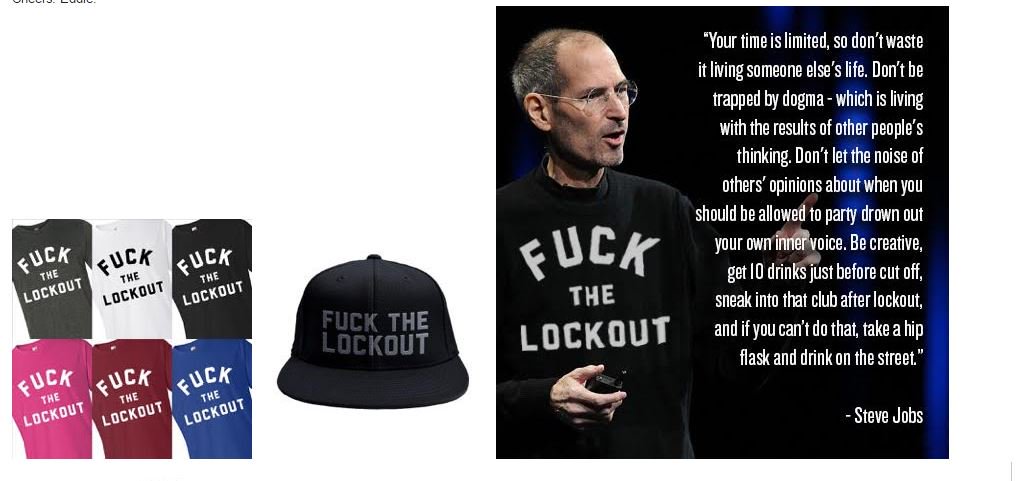 JoshButler's tweet photo. there's a big anti-lockout campaign in QLD, including these gr9 t-shirts https://t.co/x6a8BQUSWX #fuckthelockout https://t.co/JvpYck45lB