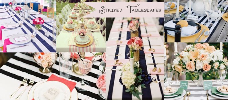 dearweddingday_'s tweet photo. Classic Striped Tablescapes with Unique Features: https://t.co/Yde7crb3gF. #classictablescape #februarywithdwd https://t.co/ZCIXvIMzkY