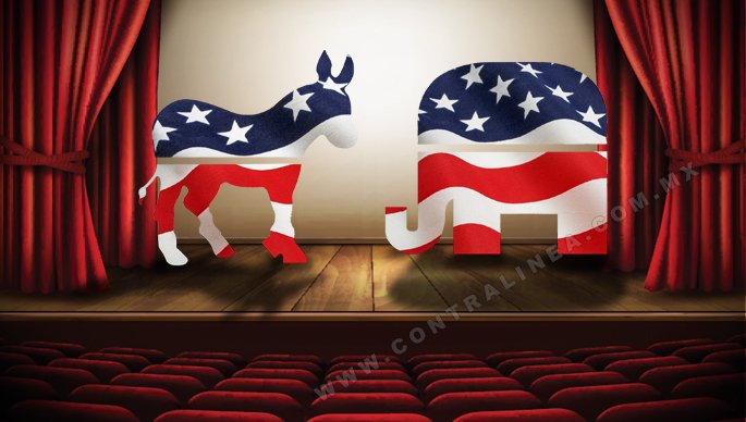 contralinea's tweet image. Los números en la enconada lucha electoral en Estados Unidos bit.ly/1LgHOgn