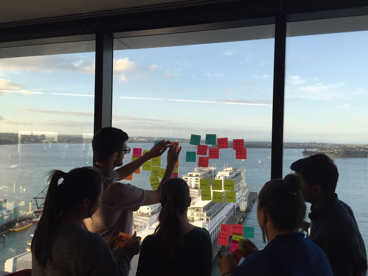 AKLGSJ's tweet photo. Armed with Post-its and Sharpies, we have lift off! https://t.co/T8rKLswYOy