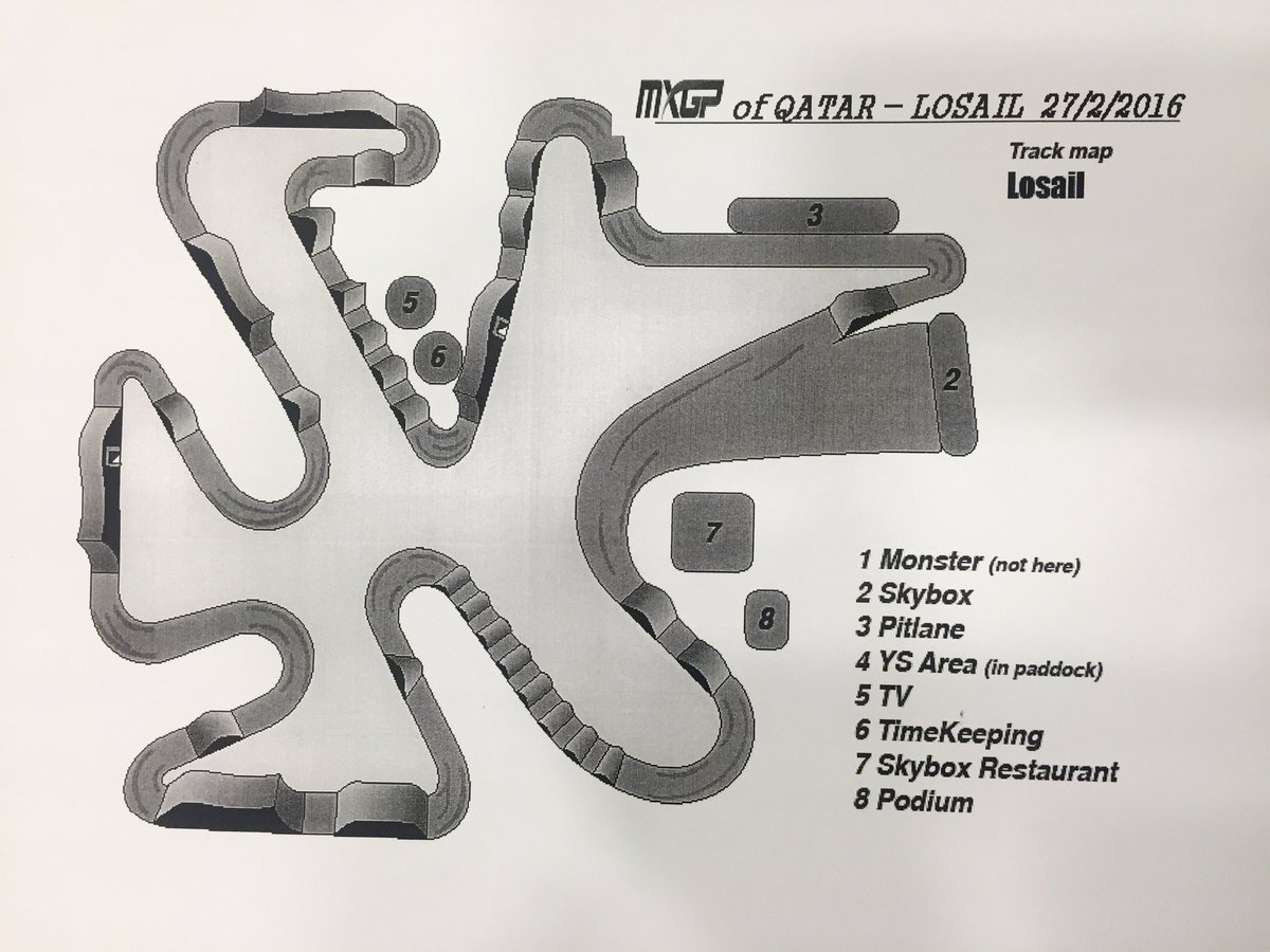 Tutto pronto a #Losail per la prima della #mxgp 2016!