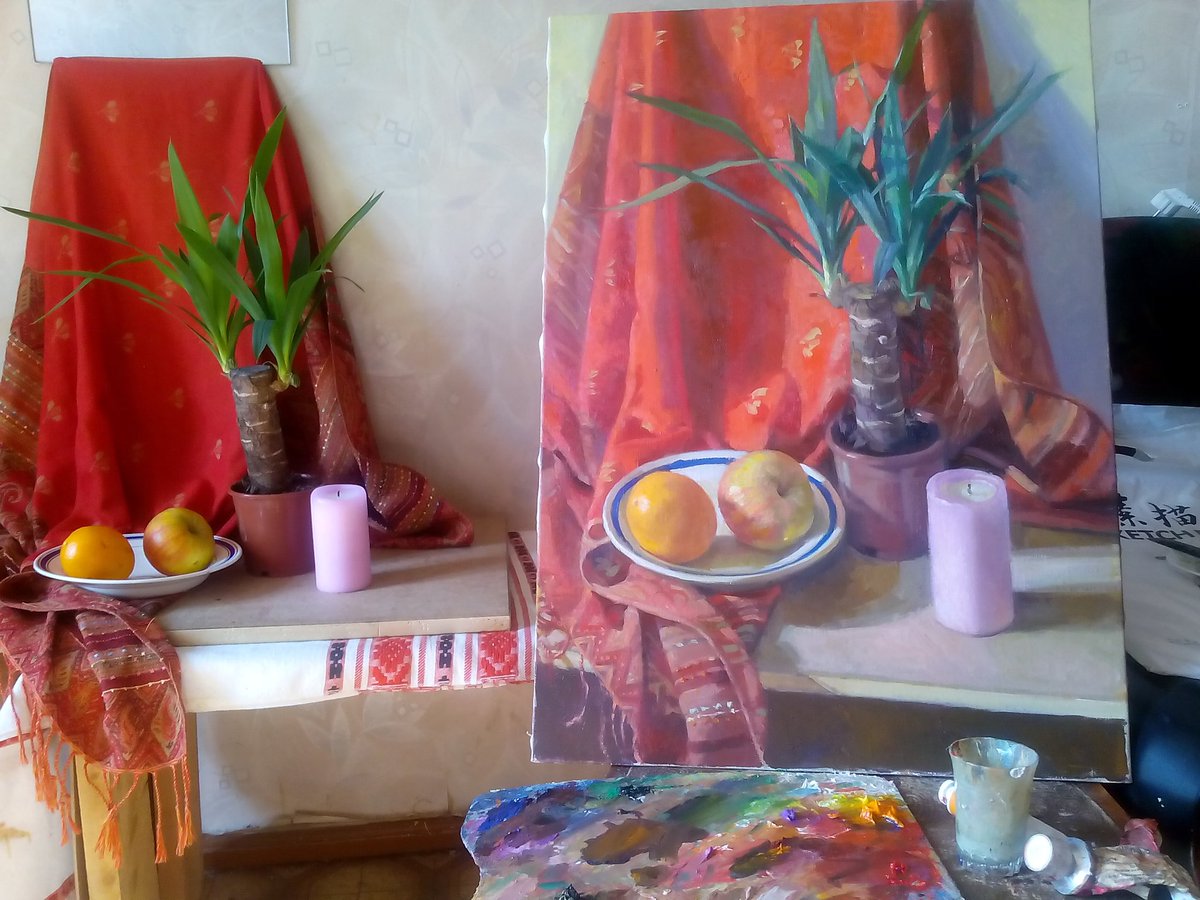 A still life in progress