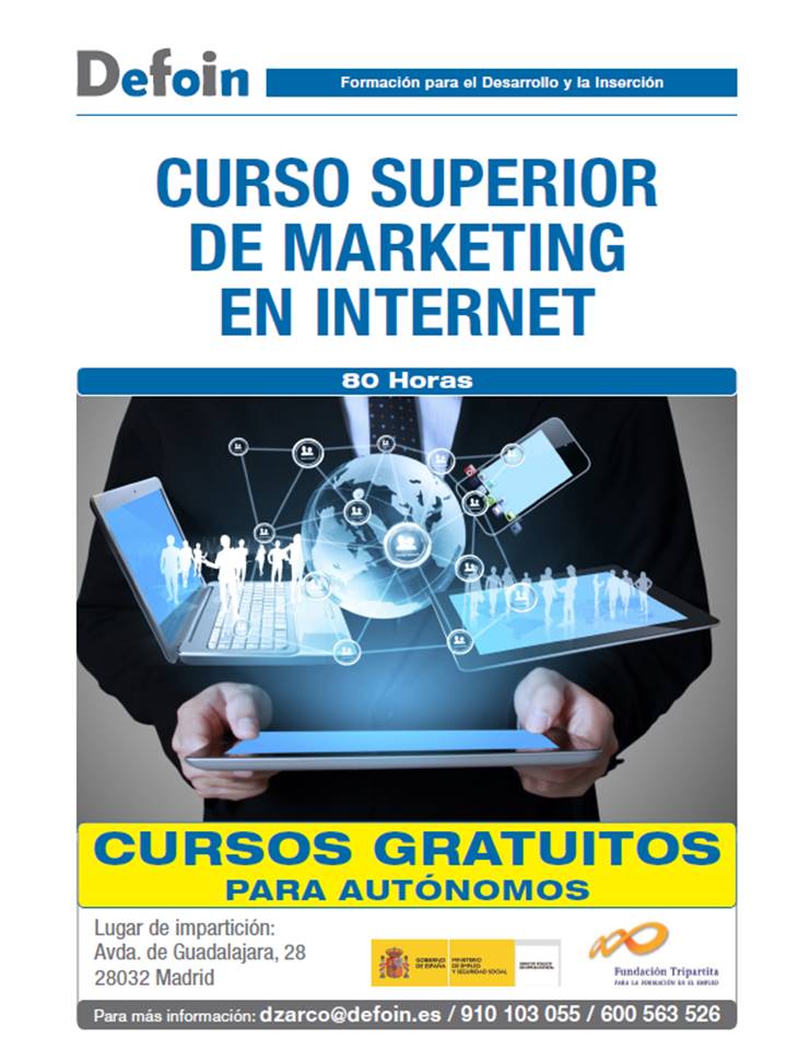 DefoinEspana's tweet photo. ¡#BuenViernes y buen fin de semana! cursos GRATIS #autonomos #Madrid info@defoin.es apúntate... https://t.co/BGxB9t8S5J
