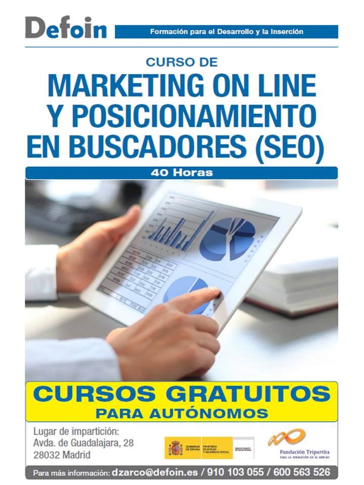 DefoinEspana's tweet photo. ¡#BuenViernes y buen fin de semana! cursos GRATIS #autonomos #Madrid info@defoin.es apúntate... https://t.co/BGxB9t8S5J