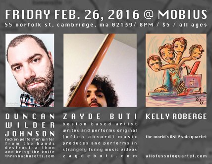 Musical Comedy <a href="/mobiusboston/">mobius</a> tonight featuring:
@duncanwilder
@ZaydeButi
&amp;
<a href="/allofusisjust1/">Allofussoloquartet</a> upto.com/e/ZLjSO