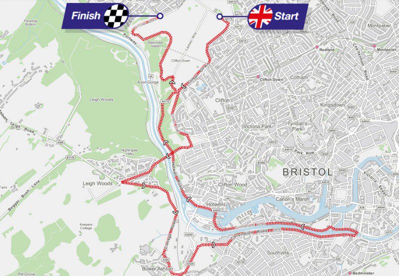 bristol247's tweet photo. Bristol will host a unique split stage when the Tour of Britain visits in September: https://t.co/y2ktV8KuPp https://t.co/5AyxWq0dko
