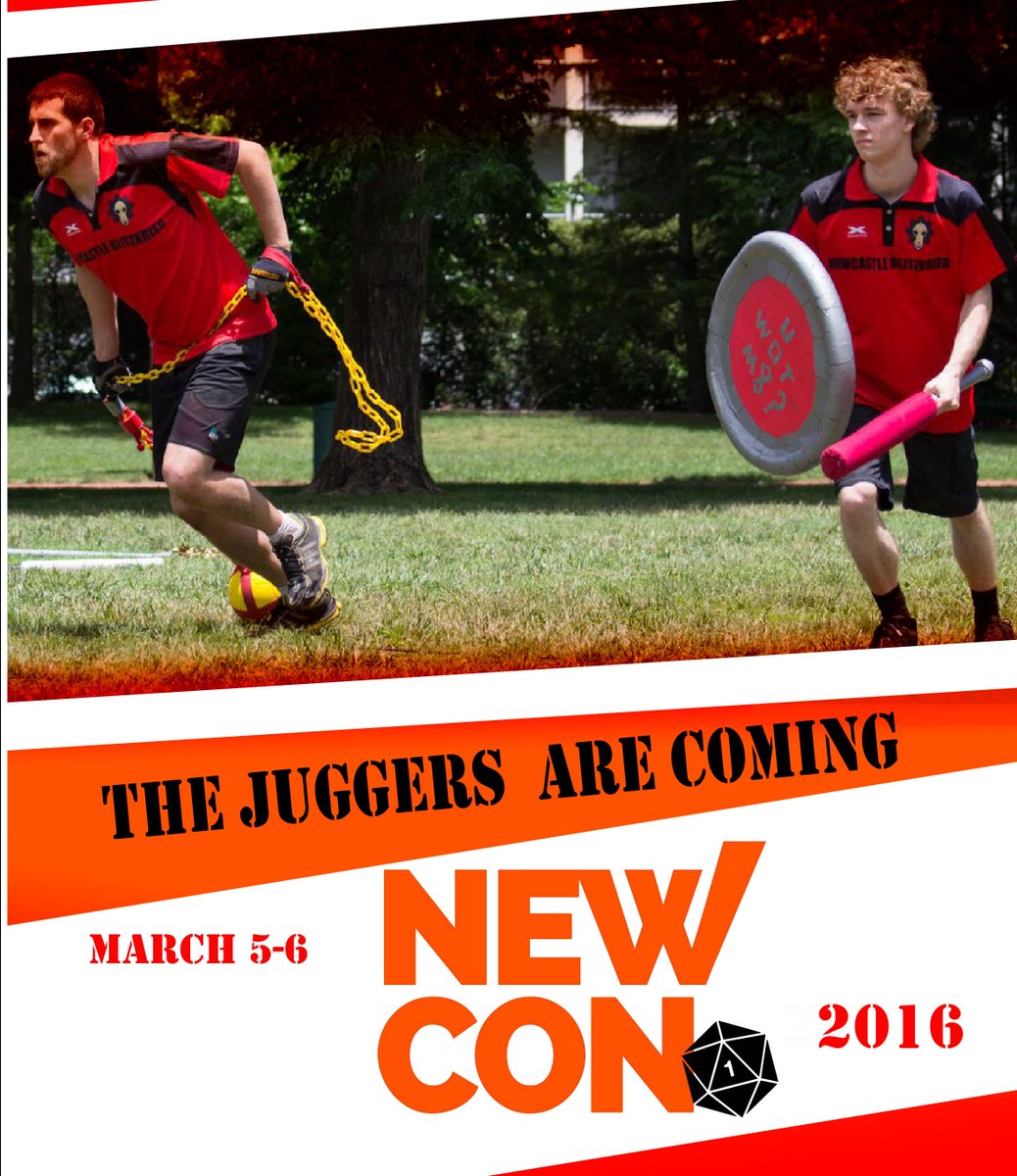 Brace yourself Newcastle! #Jugger #NewCon #game #Australia
