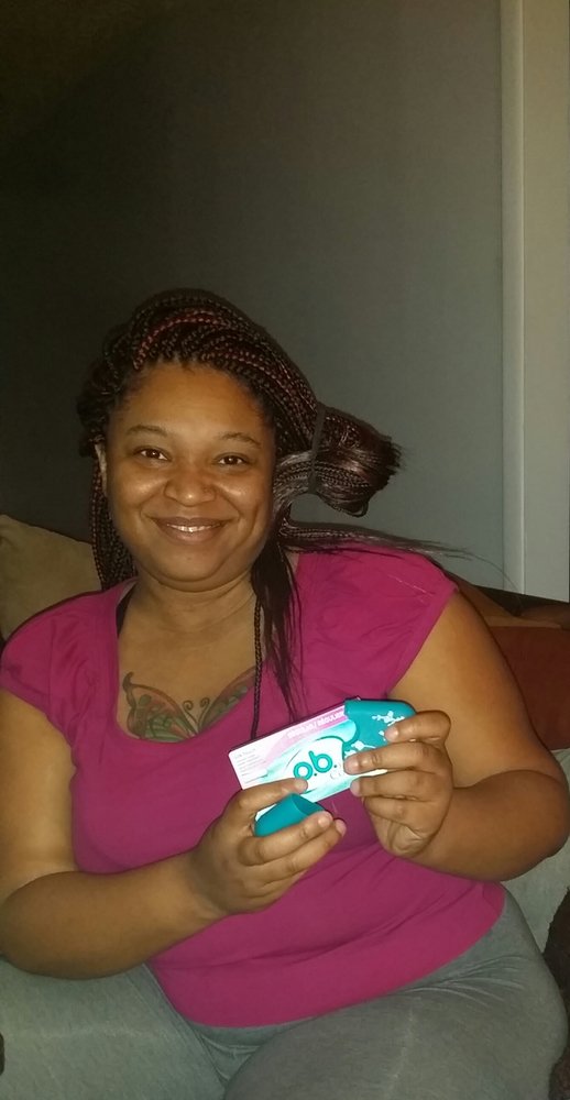 PhatPhatMemoirs's tweet photo. My Sister was so excited to get her own pack of #OB #ProComfort #NoApplicator tampons. #OBelievers #sponsoredob https://t.co/Id0PfLMlFY