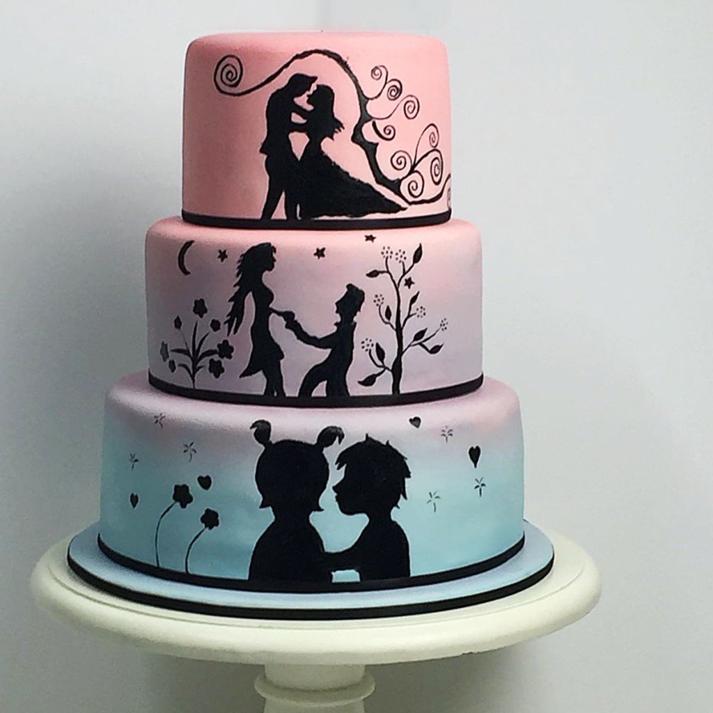 CarouselMoments's tweet photo. Painted Story Wedding Cake - https://t.co/1uzLGmJwd0 https://t.co/ztSMpNZjdK