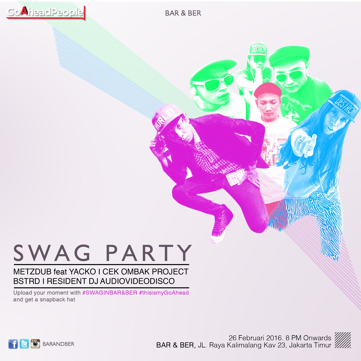 Are you ready to SWAG? Tonite, 8pm onwards
