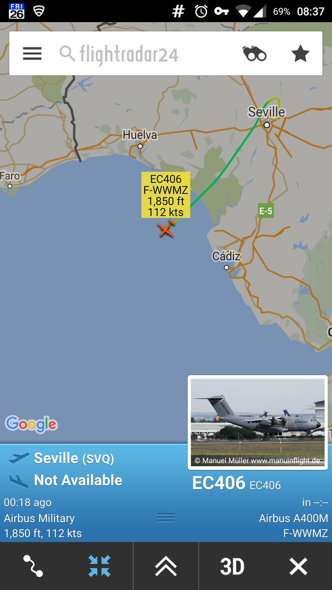 CivMilAir's tweet photo. Airbus Military A400 #EC406 from Seville 
https://t.co/qh5OJibeCU https://t.co/yoUsmnEtgs