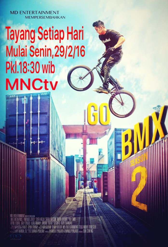andriERK's tweet photo. Kangen sama Go Bmx? Kami kembali lagi untuk menghibur kalian dirumah 👌@Official_MNCTV @official_mde #gobmxseason2 https://t.co/unBYYh7DBH