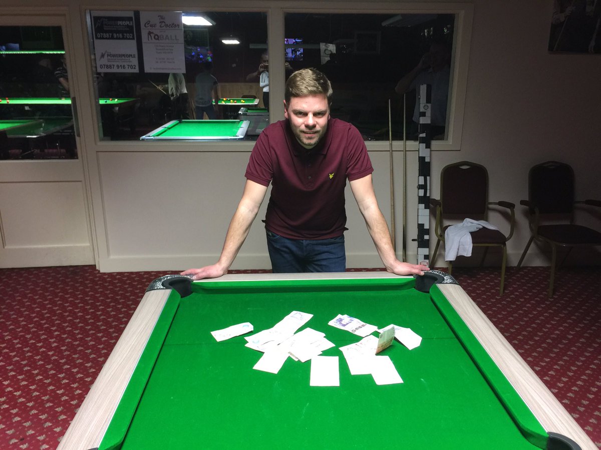 turtlepro147's tweet image. Well done Daniel sparks winning the handicap series event 2 beating michael Brisley 5-3