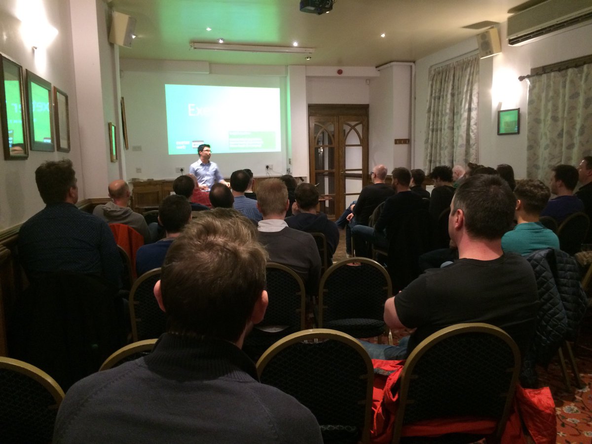 TechExeter's tweet photo. As always a huge thank-you to the #exeterweb tech community for turning out in force. Next meet-up April 28th https://t.co/fhhy7JPzmD