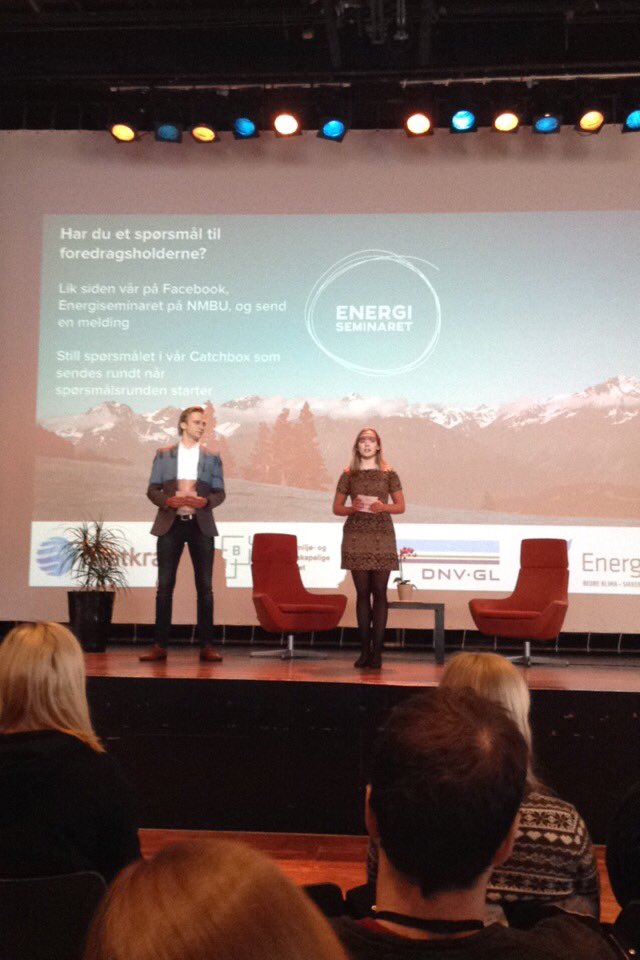#Energiseminaret 2016 er i gang her ved Norges Miljø og Biovitenskapelige universitet!! Tune in for updates.