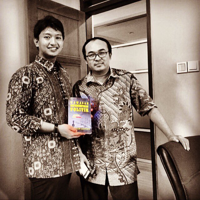 Mantan Ketum PB HMI, ARH, buku sy, dan saya