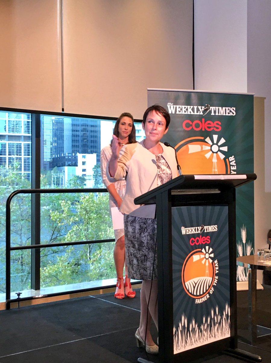 JaalaPulford's tweet photo. Huge congrats @theweeklytimes Farmer(s) of the Year, Grant &amp; Naomi Sims, cropping farmers from Pine Grove #agchatoz https://t.co/pKVcMFWRL5