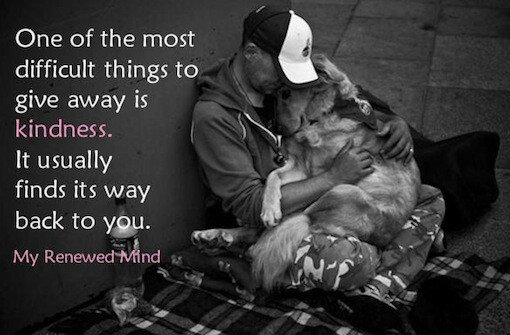 funygirll's tweet photo. One of the most difficult things to give away is Kindness. It usually finds its way back to you ♥ https://t.co/jSUKeH9HDh